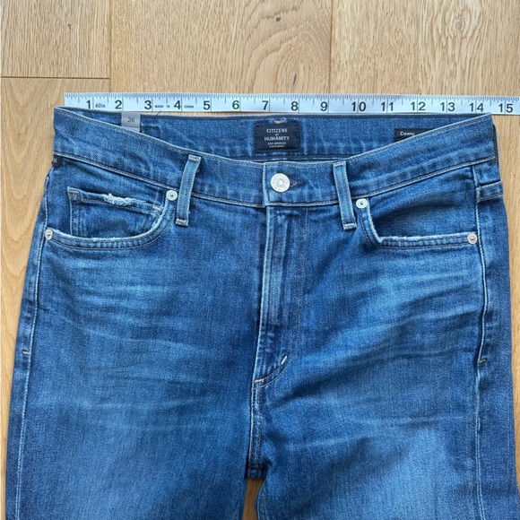 Citizens of Humanity Demy Cropped Flare Denim - 26 - Picture 12 of 12